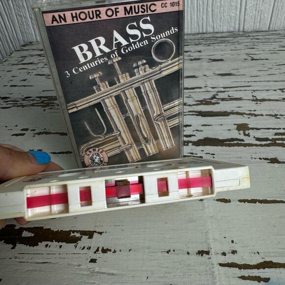 BRASS 3 Centuries of Golden Sounds Mozart Gabriell Cassette Tape Vintage - Picture 3 of 6